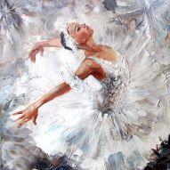 Фреска Танцующая балерина