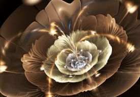 Фотообои 3Д Цветок