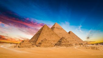 Фреска Египетские пирамиды
