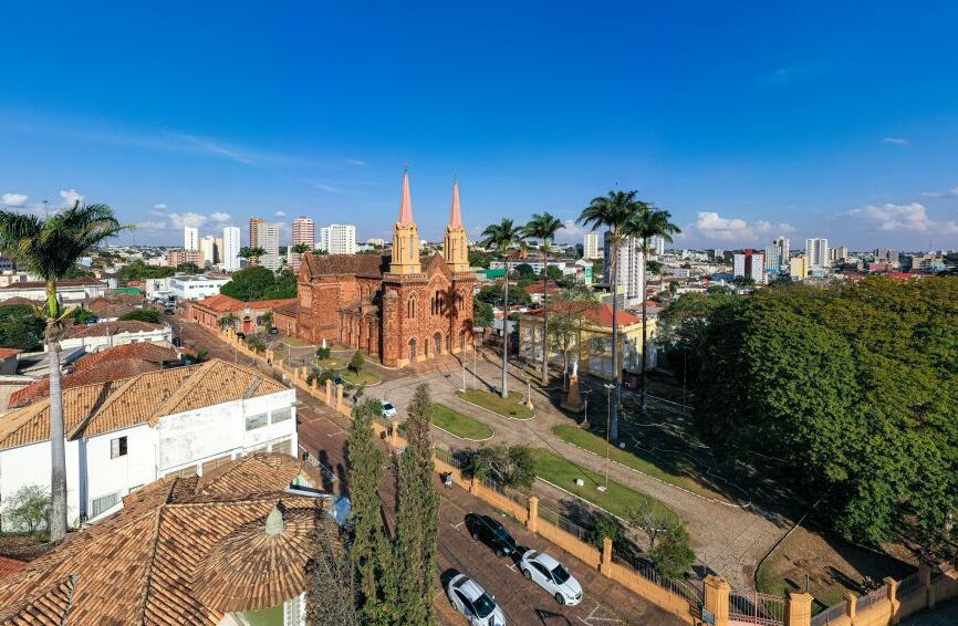 Картина на холсте Город в Южной Америке, арт hd2334201