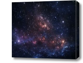 Картина Звезды в космосе
