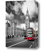 Картина лондонский автобус
